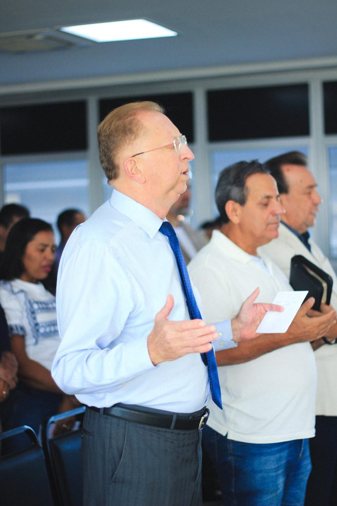 Reunião com lideranças locais